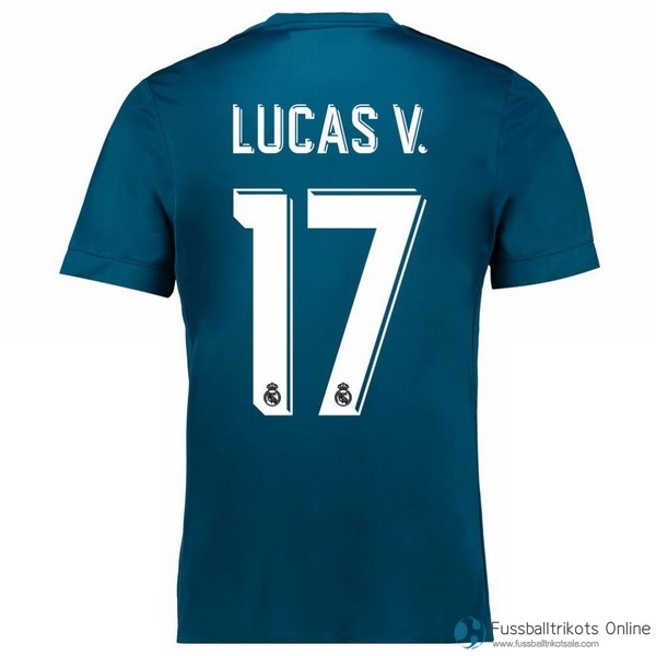 Real Madrid Trikot Ausweich Lucas V. 2017-18 Fussballtrikots Günstig